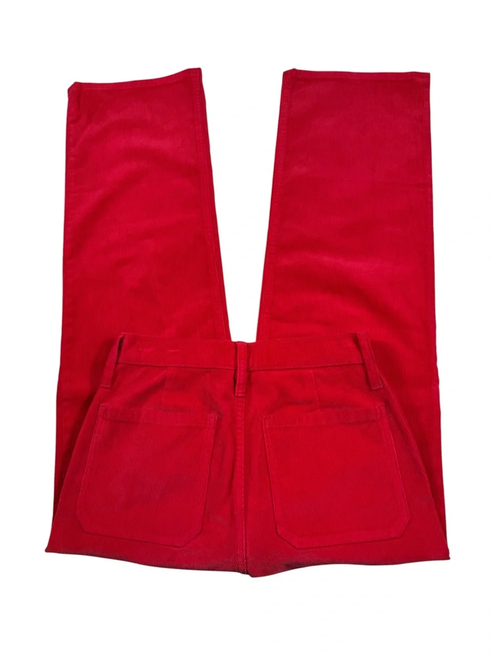 J. Crew Sailor Slim Wide leg Stretch Corduroy pants, 24.